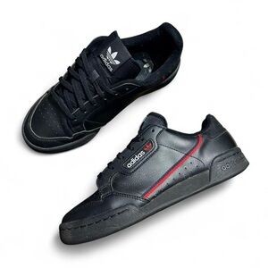 Adidas Continental 80 Sneakers – Scarlet / Core Black